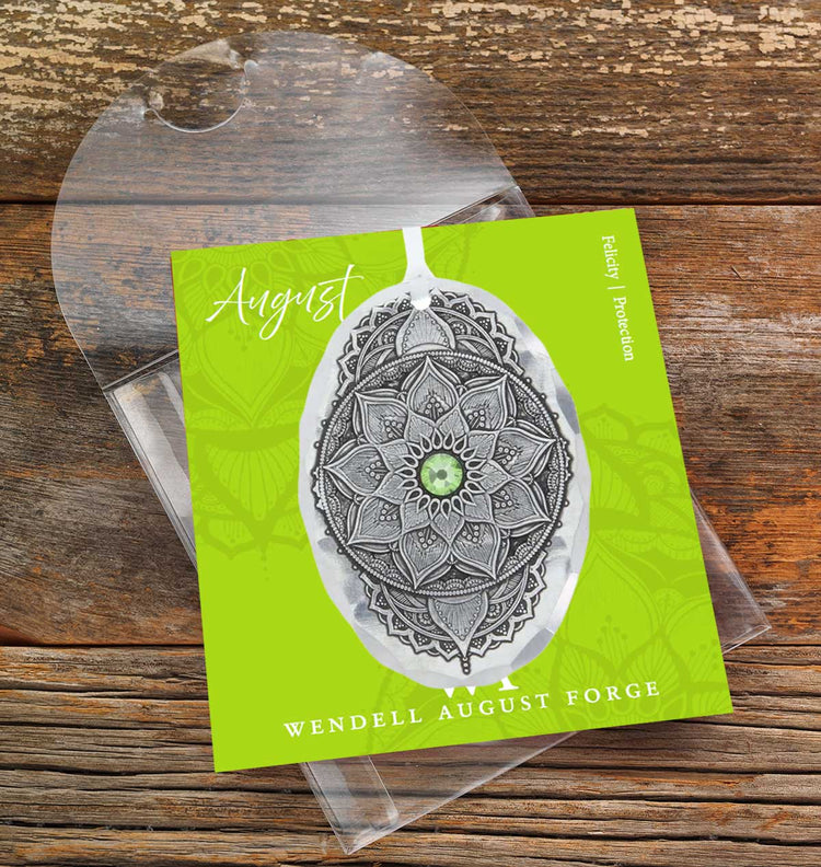 August Birthstone Ornament 