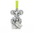 Personalized Pewter Baby Elephant Ornament