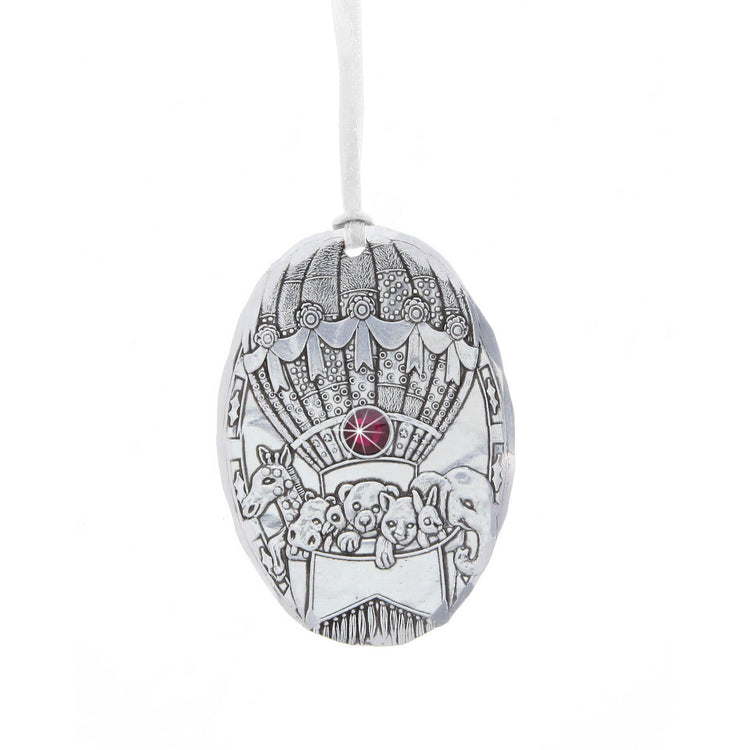 January Baby Balloon Birthstone Ornament