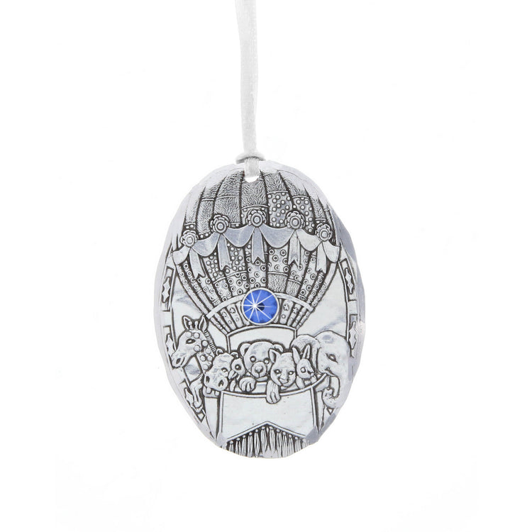 September Baby Balloon Birthstone Ornament
