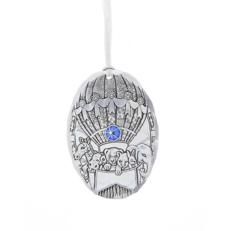 September Baby Balloon Birthstone Ornament