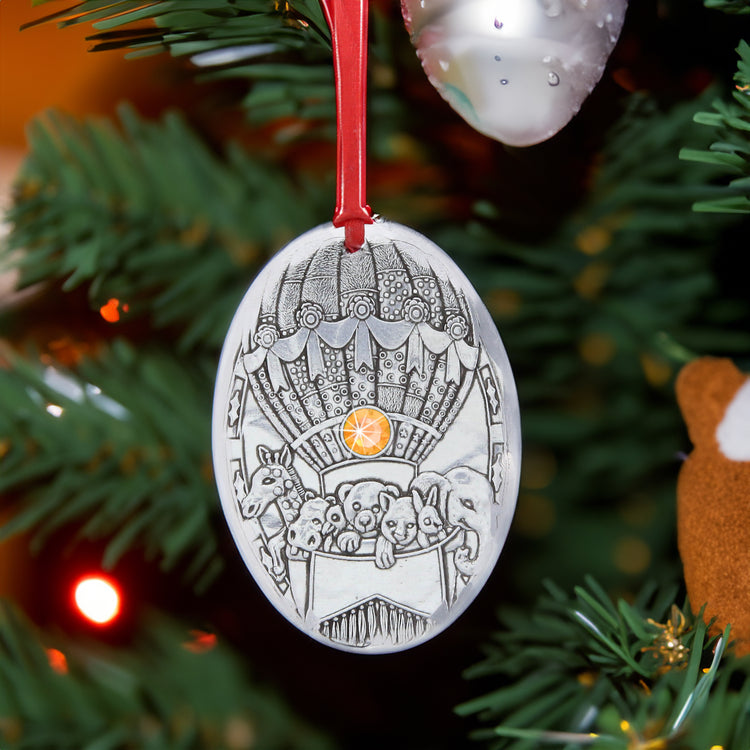 November Baby Balloon Birthstone Ornament