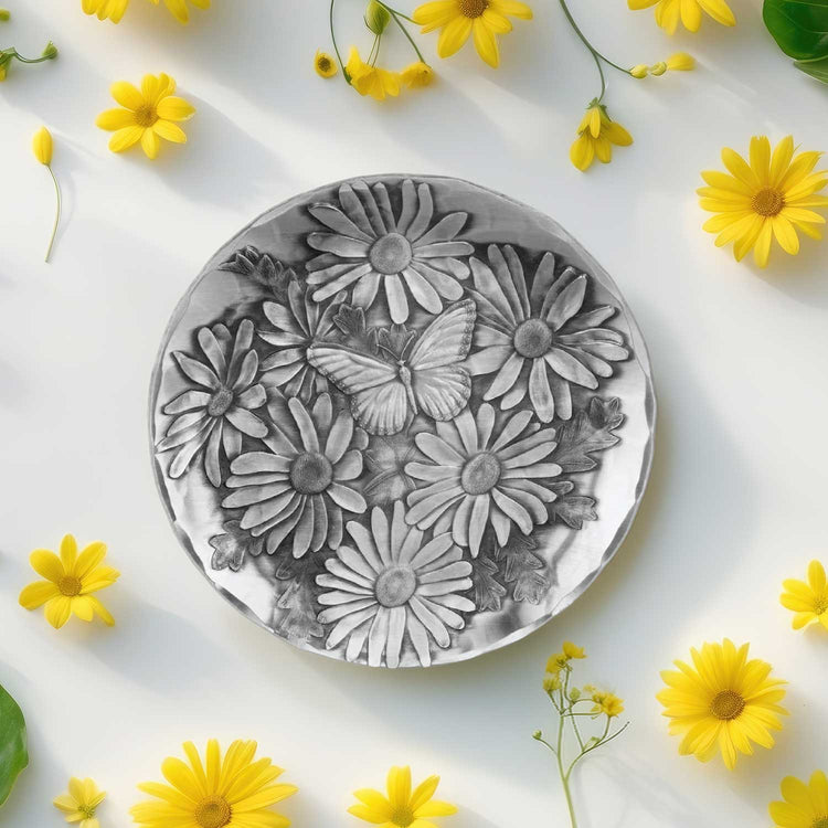 Butterfly Daisy Coaster 