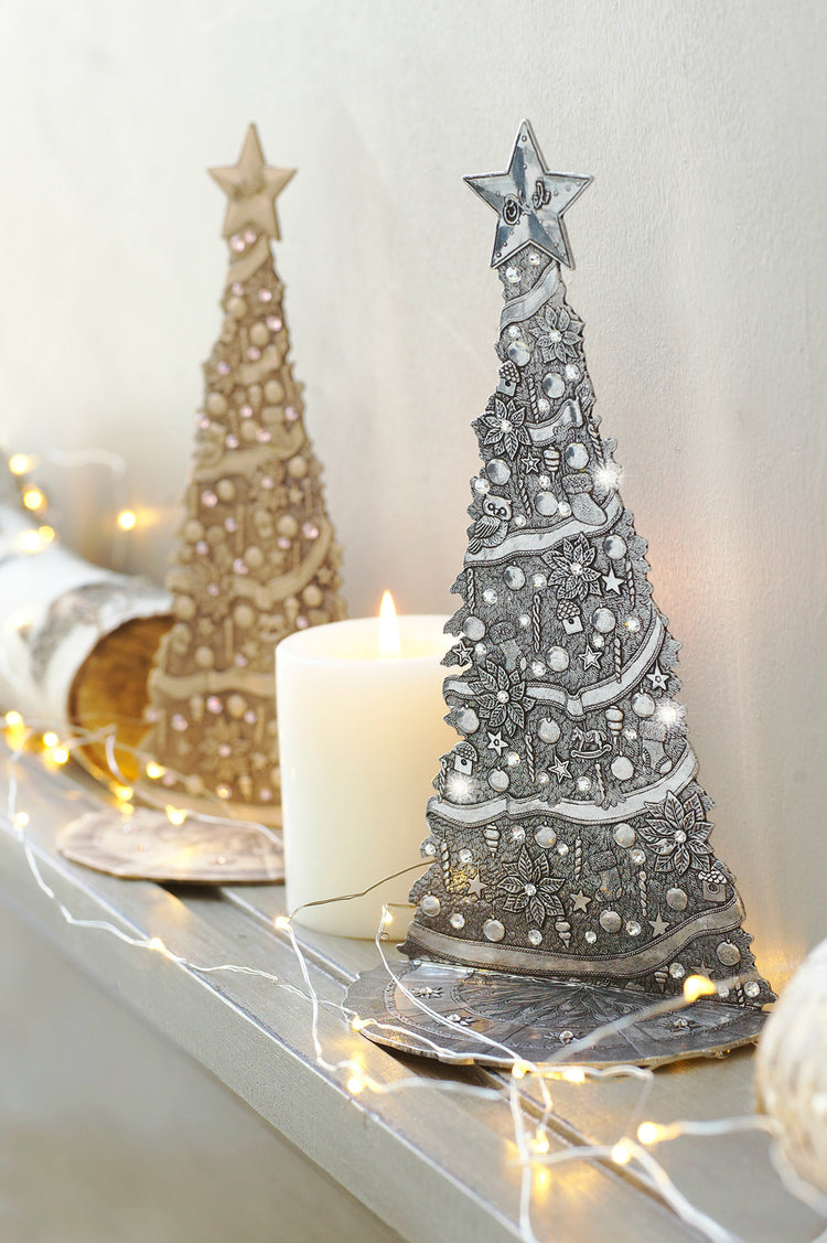 The Magic Christmas Village Tree- Large (Aluminum)