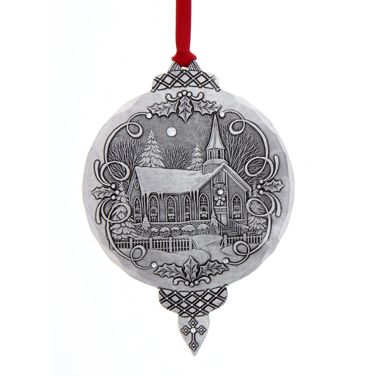 Portraits of Christmas- Christmas Eve Mass Ornament - Wendell August Forge