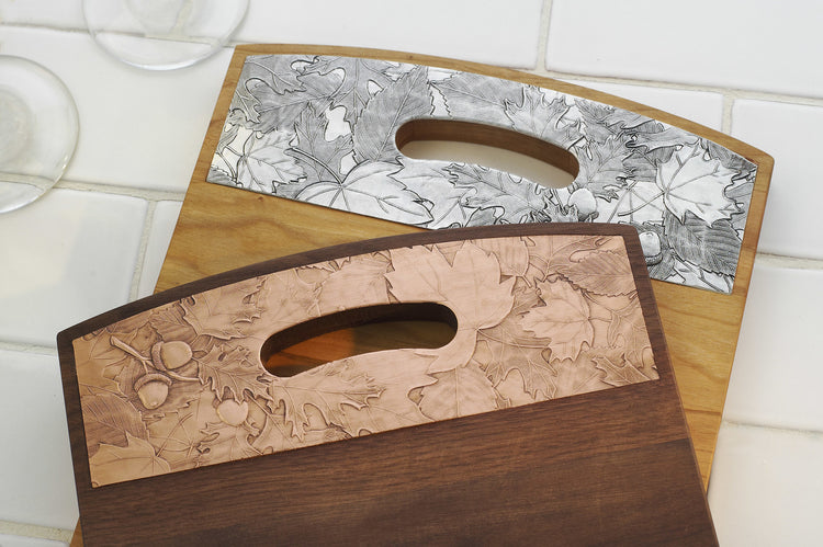 Autumn 9" x 12" Walnut Warther Cutting Board