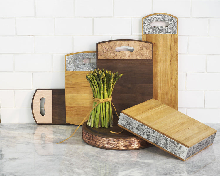 Autumn 9" x 12" Cherry Warther Cutting Board