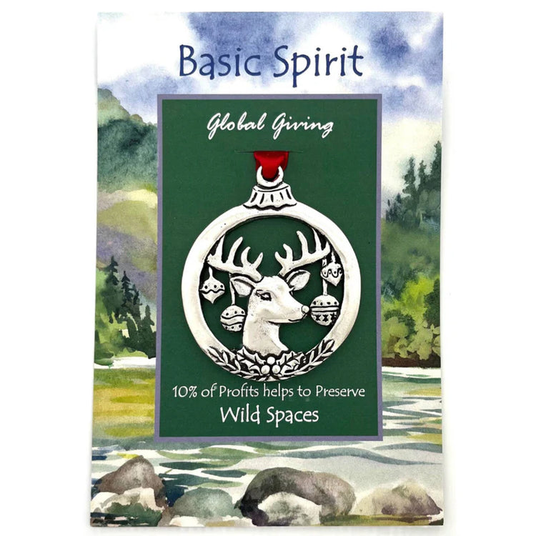 Deer Global Giving Ornament