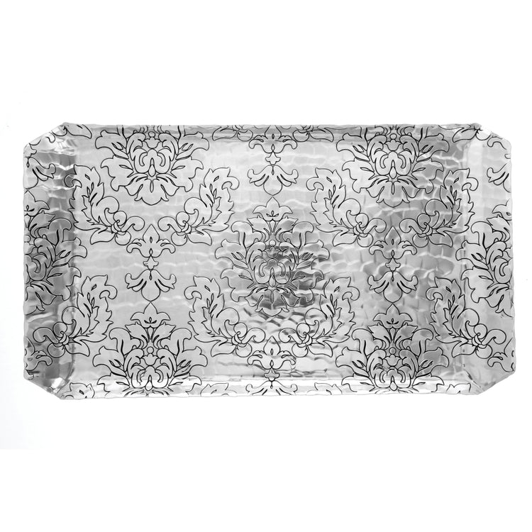 Vintage Damask Hostess Tray - Wendell August Forge