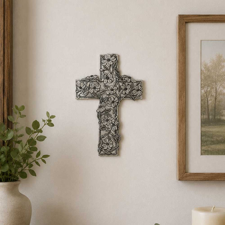 Dogwood Wall Cross 
