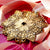 Snow Crystal Dogwood Ornament (Bronze) - Wendell August Forge