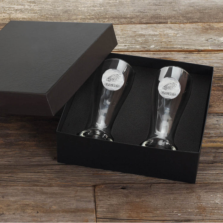 Philadelphia Eagles 2-Piece Pilsner Set 