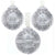 Personalized Wedding Eucalyptus Ornament Set - Wendell August Forge