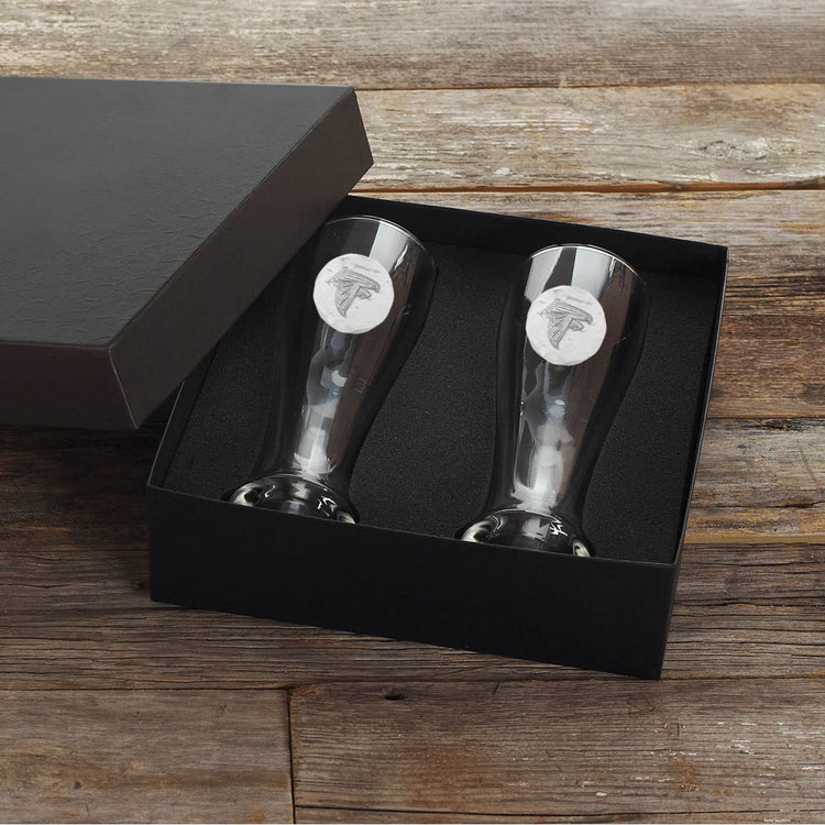 Atlanta Falcons 2-Piece Pilsner Set 