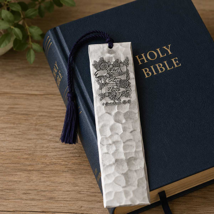 Faith Hope Love Bookmark 