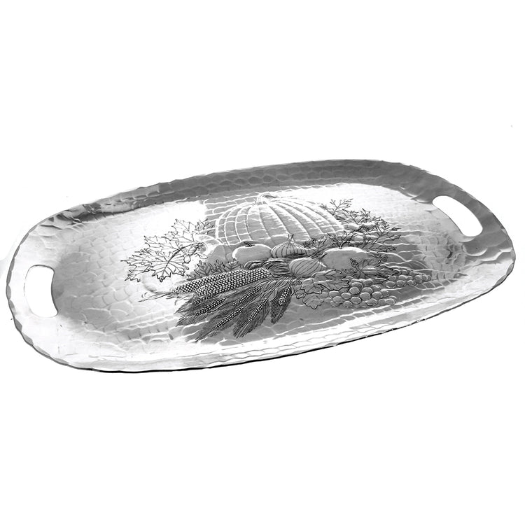 Harvest Luncheon Tray (Aluminum)