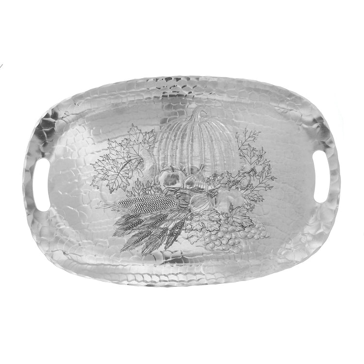 Harvest Luncheon Tray (Aluminum) - Wendell August Forge