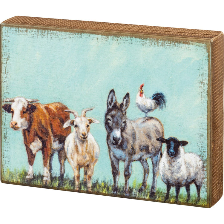 Family Farm Box Sign