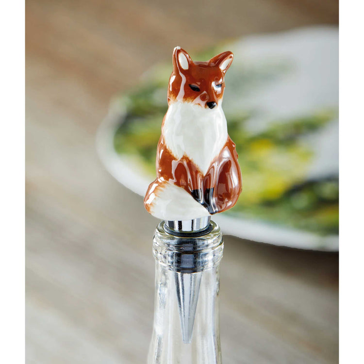 Fox Bottle Stopper