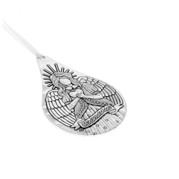 Friendship Angel Teardrop Ornament