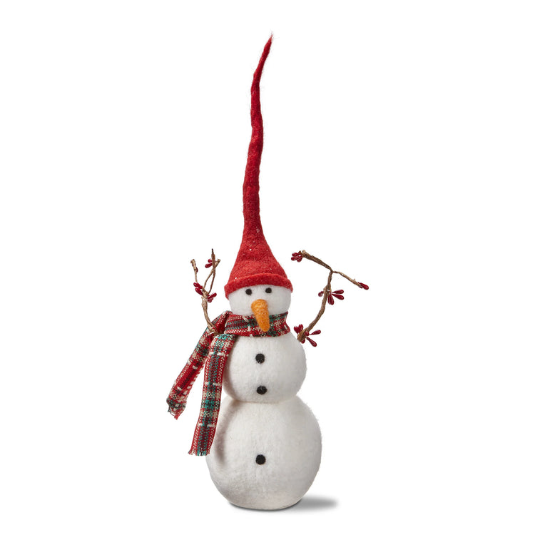 Berry Branch Snowman Figurine
