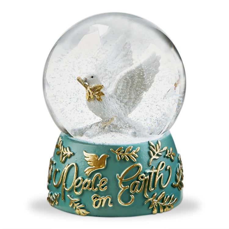 Peace On Earth Dove Snow Globe