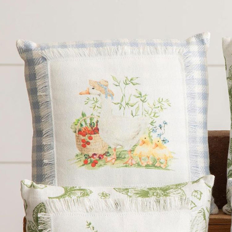 Garden Friends Pillow (Goose)