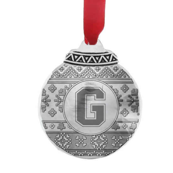 Grove City College Ugly Sweater Ornament
