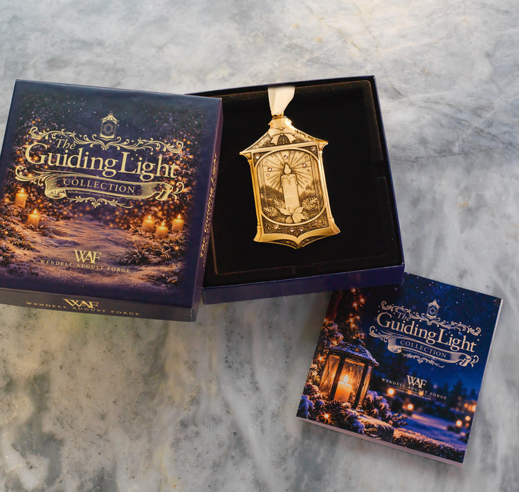 Guiding Light- Candle of Welcome Ornament (Bronze) 