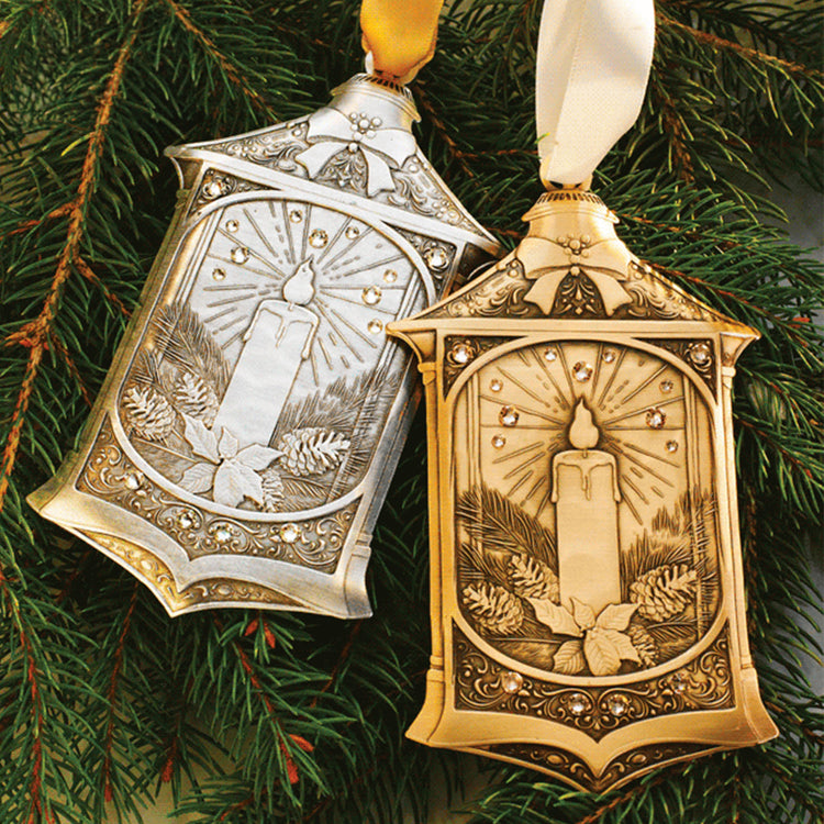 Guiding Light- Candle of Welcome Ornament (Bronze)