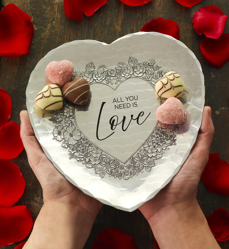 Expressions Loveheart Heart Tray