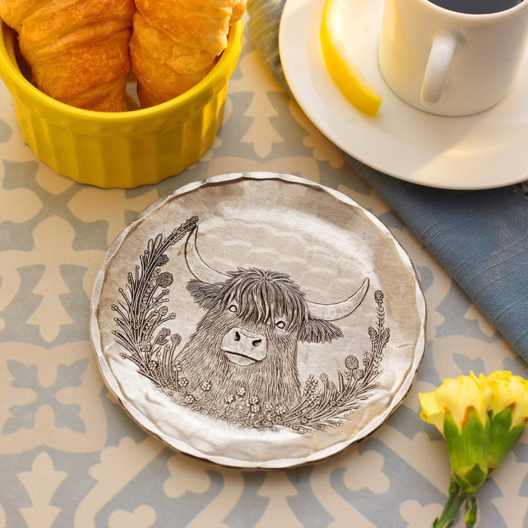 Highland Cow Coaster 
