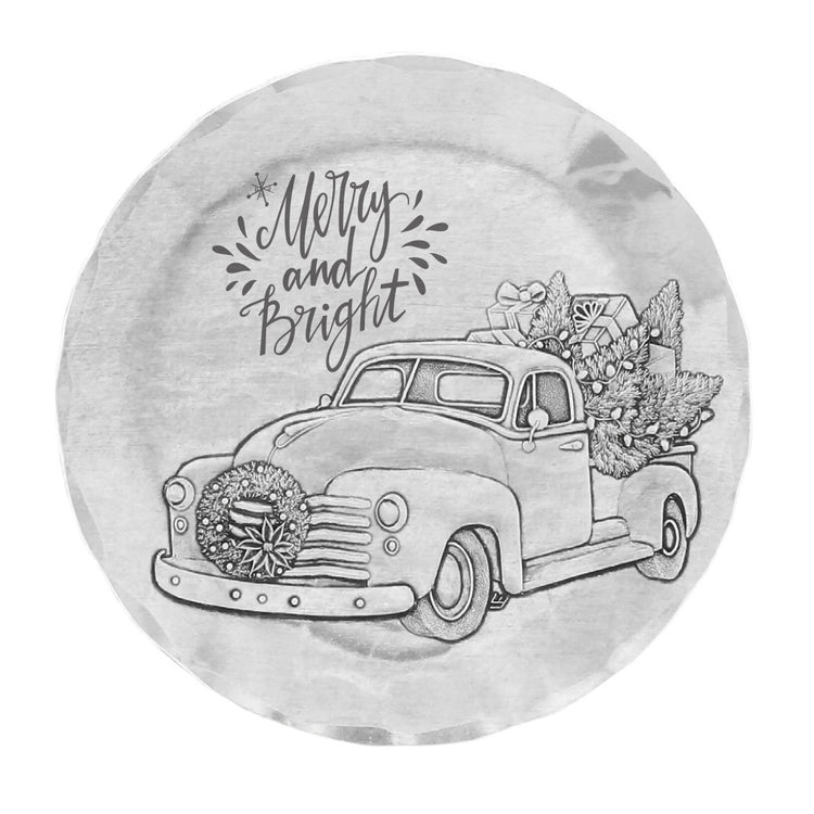 Vintage Holiday Truck Expressions Coaster