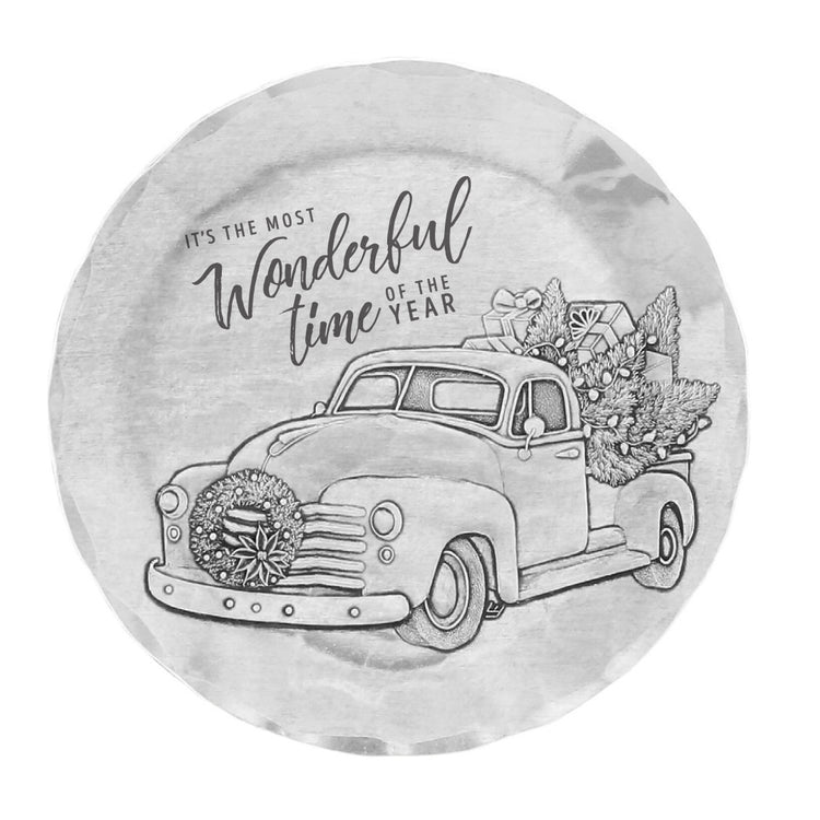 Vintage Holiday Truck Expressions Coaster