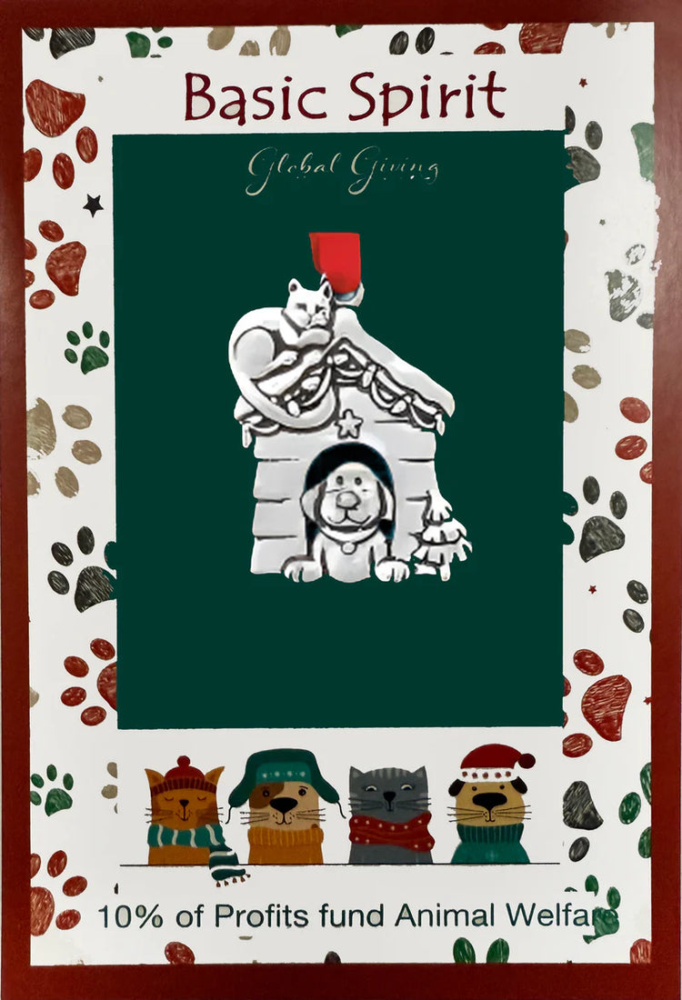 Dog House Ornament
