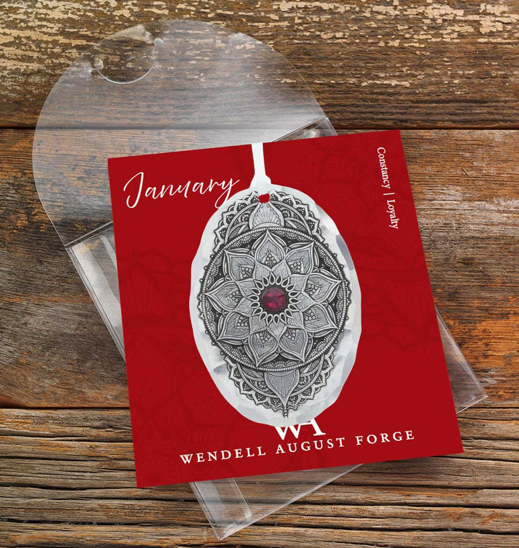 January Birthstone Ornament 