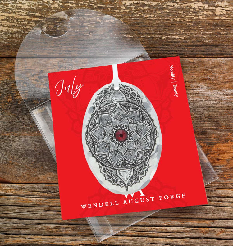 July Birthstone Ornament 