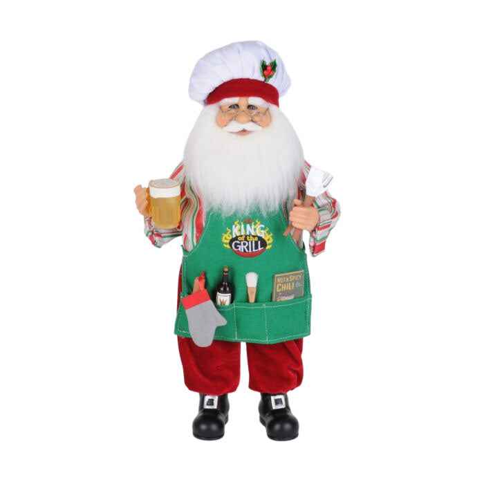 King Of The Grill Santa