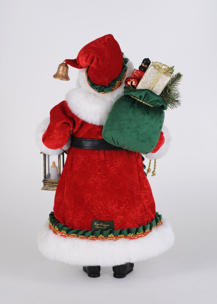Lighted Christmas Stories Santa (Small) - Wendell August Forge