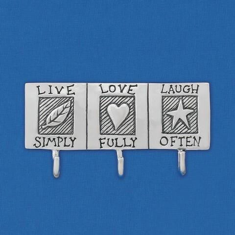 Live Love Laugh Triple Hook