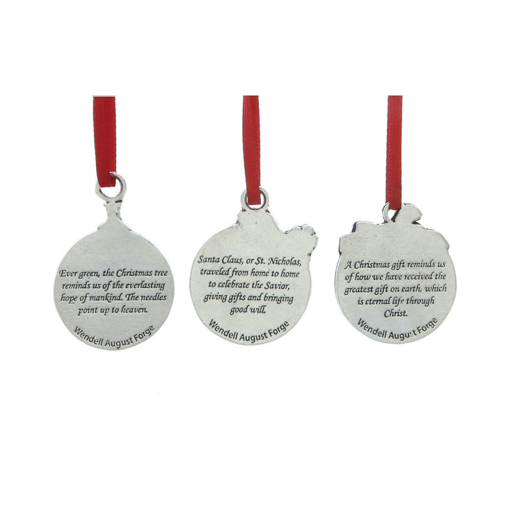Meaning Of Christmas Jolly 3Pc Orn Set