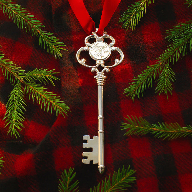 Santa's Magic Key Christmas Ornament
