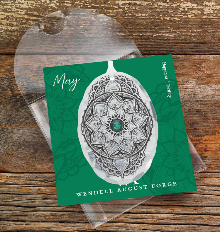 May Birthstone Ornament 