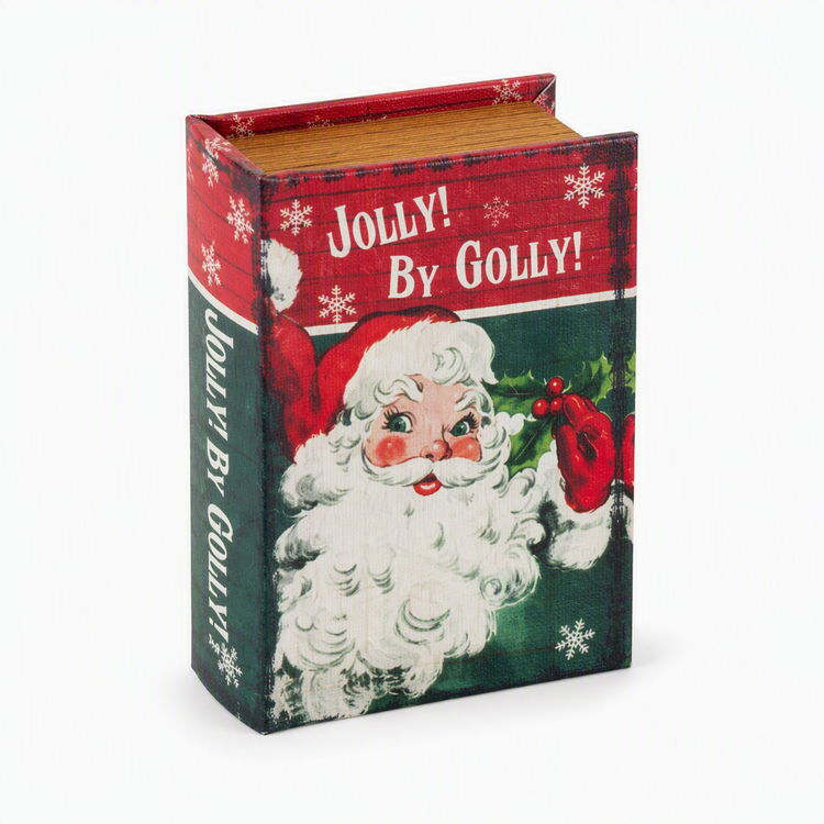Santa Decorative Book Box