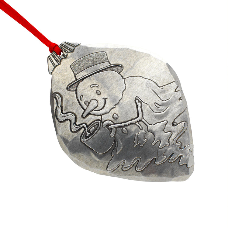Melting Moments Snowman Ornament