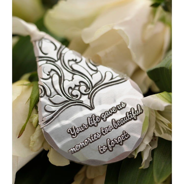 Teardrop Memorial Ornament