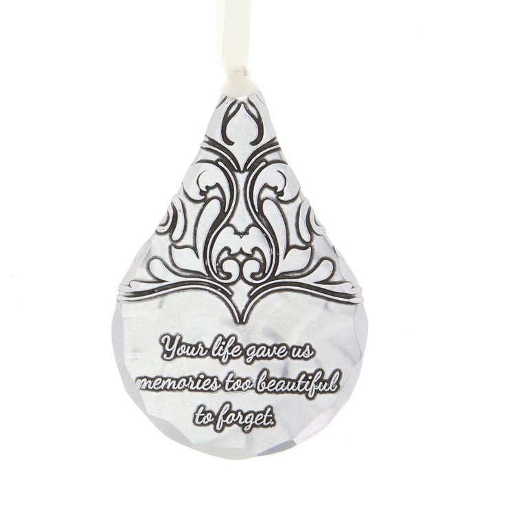 Teardrop Memorial Ornament - Wendell August Forge