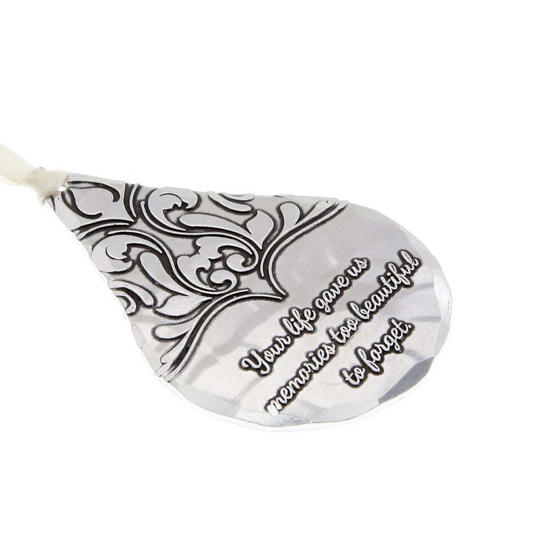 Teardrop Memorial Ornament - Wendell August Forge