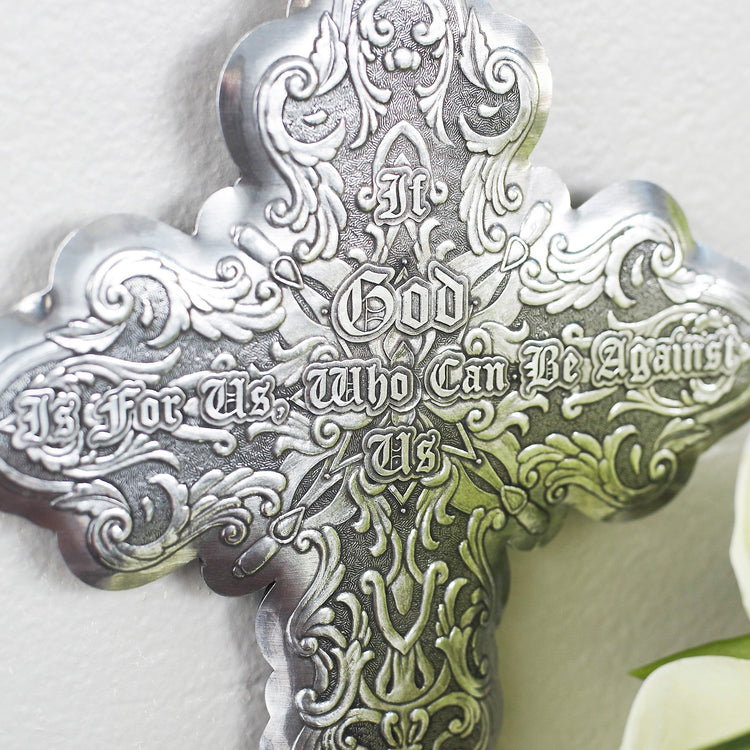 If God is For Us Messiah Wall Cross