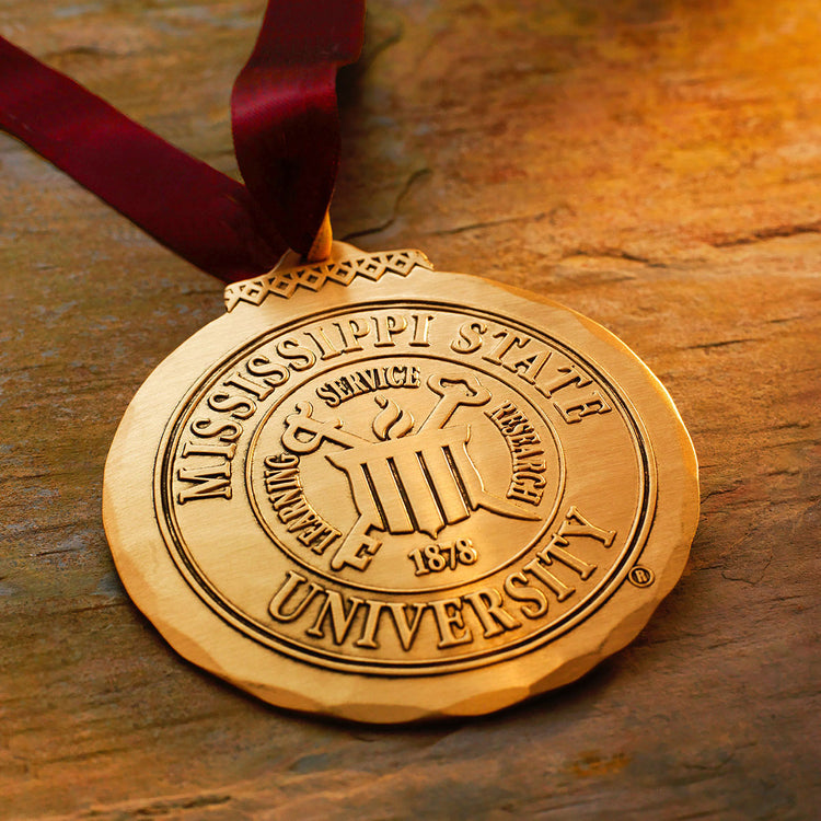 Mississippi State 2025 Collector's Ornament (Bronze)